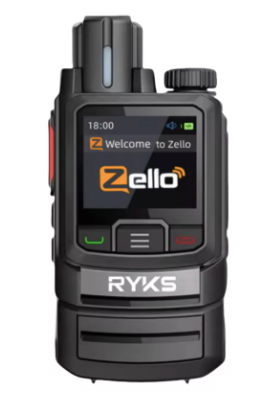 Radio de Comunicación Zello Walkie Talkie 4G Android LTE Alcance Mundial